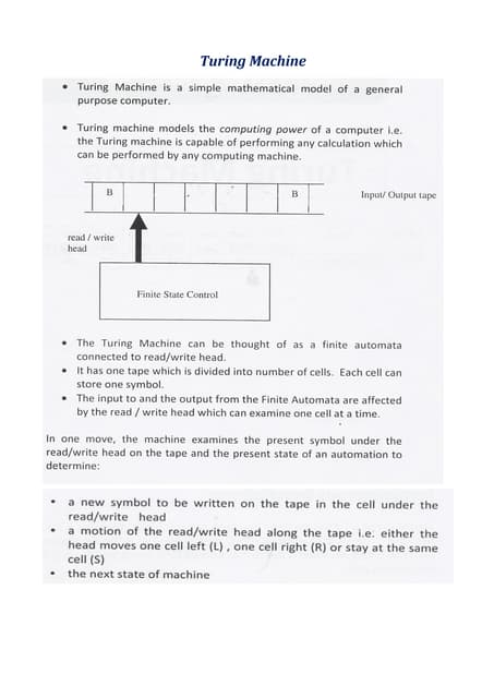 Turing machine 