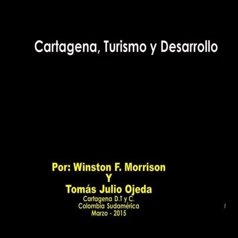 Turismo cartagena y oportunidades