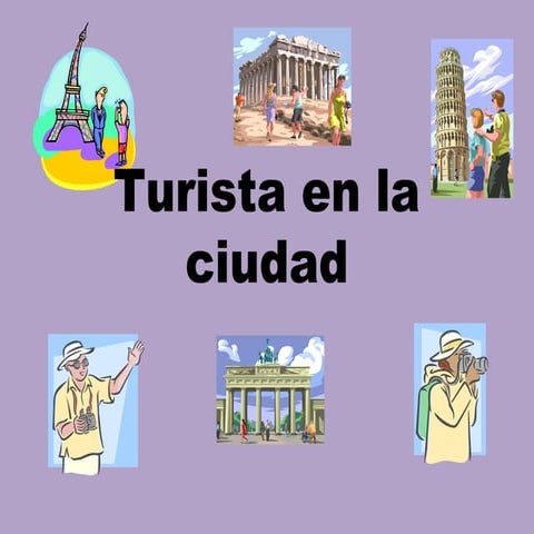 Turista en la ciudad