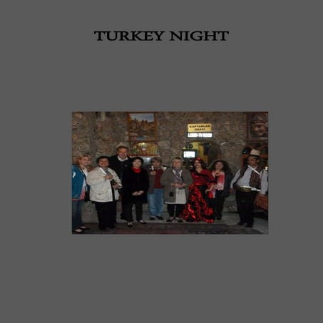Turkey night