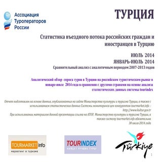 Статистика въездного потока российс...