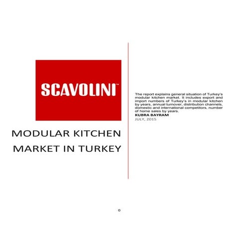 Turkey's modular kitchen sector analysis