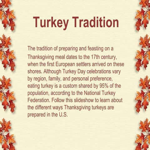 Turkey Traditon