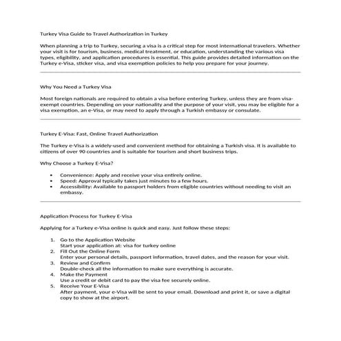 E visa sample | PDF