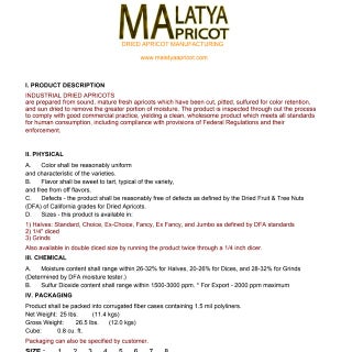 Industrial Dried Apricots Manufactu...