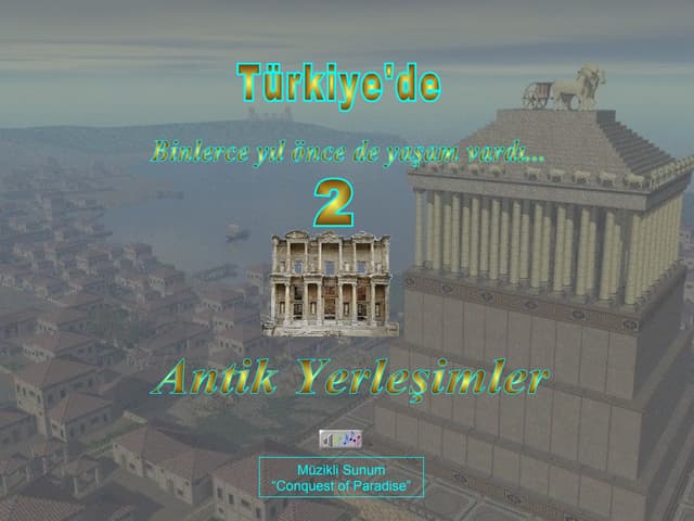 Turkiye antik yerlesimler-2 (Turkish)