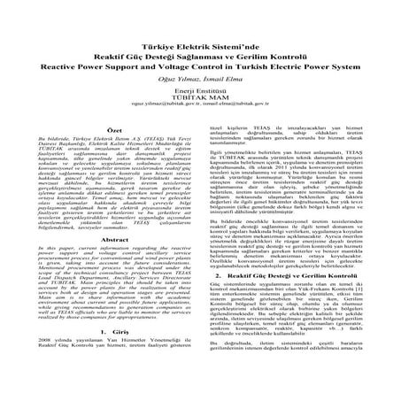 Turkiye elektriksistemindegerilimkontrolu 2012