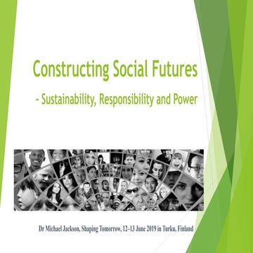 Constructing Social Futures
