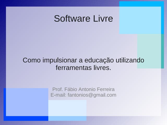 Como impulsionar a educação utilizando ferramentas livres