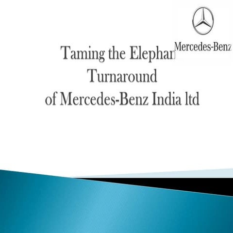 Turnaround management