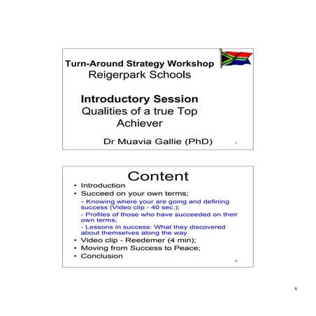 Turn around session 1   Reiger Park