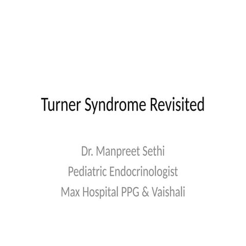 OPTIMIZING GROWTH IN TURNER SYNDROME.pptx