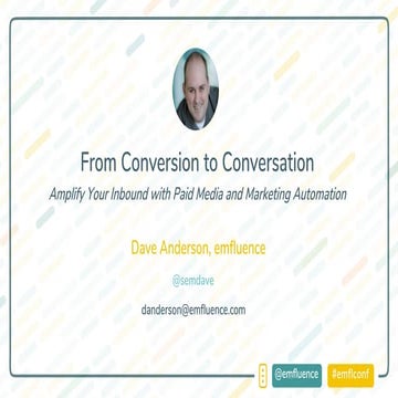 Turning Conversions Into Conversations Pdf