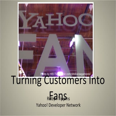 Turningcustomersintofans