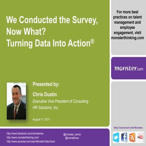 Turning Employee Survey Data Into Action