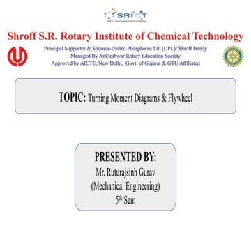 Turning moment diagram & Flywheel
