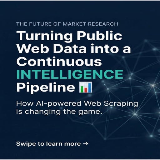 Turning Public Web Data into a Continuous Intelligence Pipeline | PDF