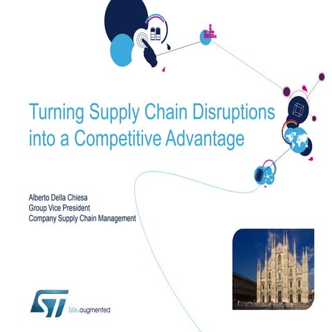 ST- Turning supply chain disruptions into a competitive advantage