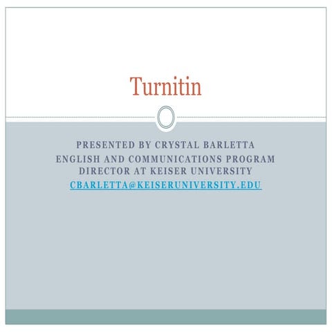 Turnitin