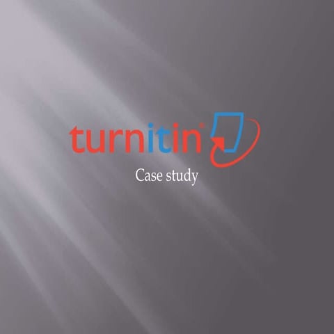Υπηρεσία Ανίχνευσης Λογοκλοπής - Turnitin