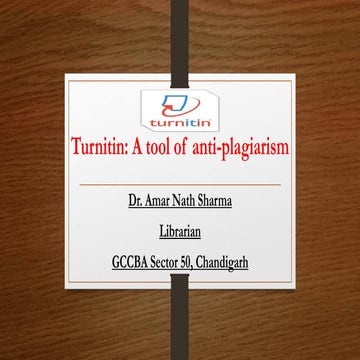 Turnitin-PPT. A very high value research paper and pots that is most importan...