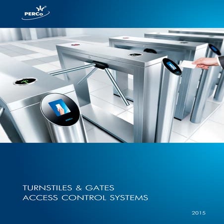 Turnstiles & Access Control Systems. PERCo Catalogue