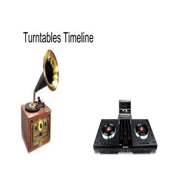 Turntables timeline | PPT