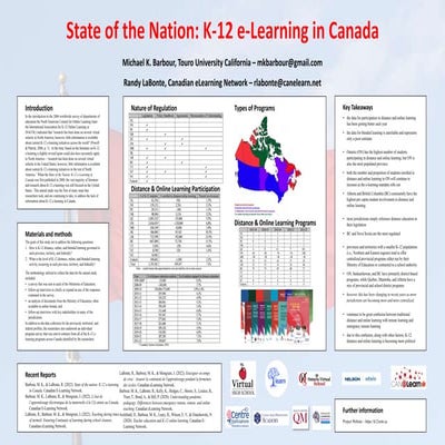 DLAC 2024 - State of the Nation: K-12 e-learning in Canada | PPTX