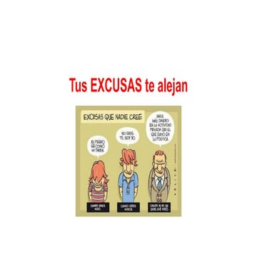 Las excusas | PPSX
