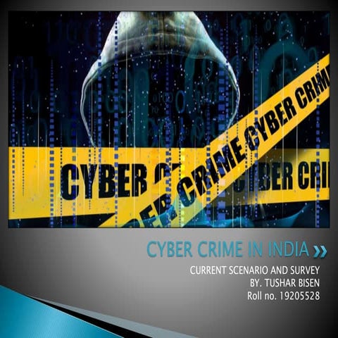 Cyber crime in India PPT .pptx