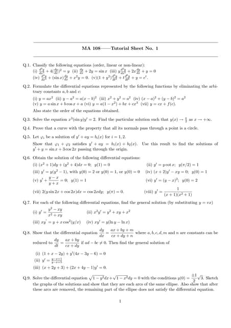 Tut 1