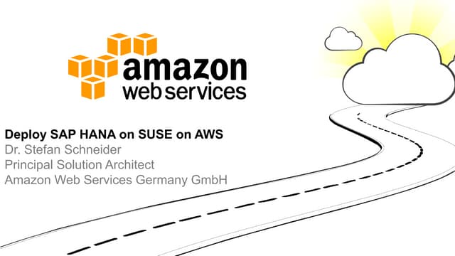 SAP HANA INFRA - Amazon Web Services - Cloud