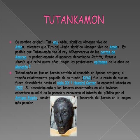Tutankamon