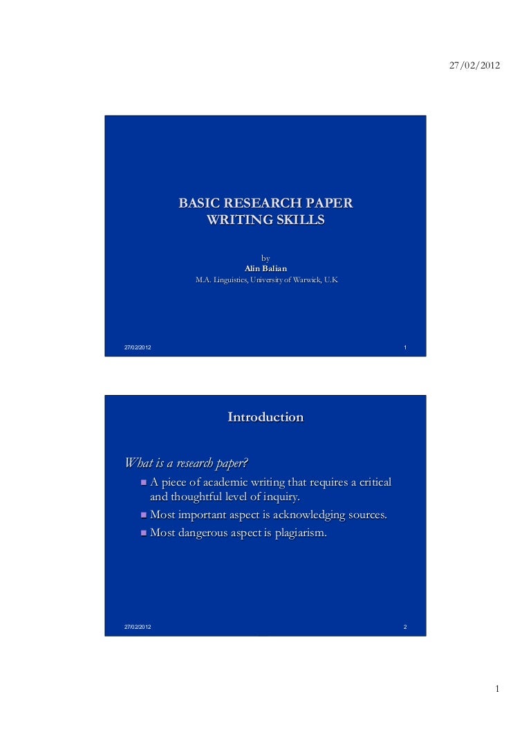 Examples of writing skills image