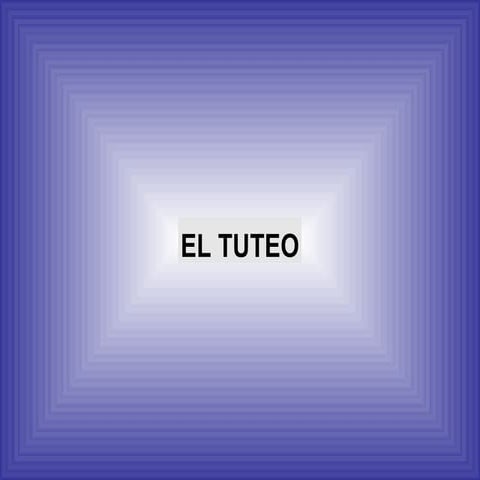 Tuteo