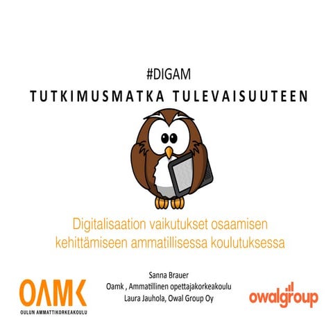 Tutkimusmatka tulevaisuuteen