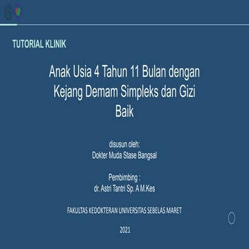 TUTKLIN Kejang Demam Sederhana.pptx