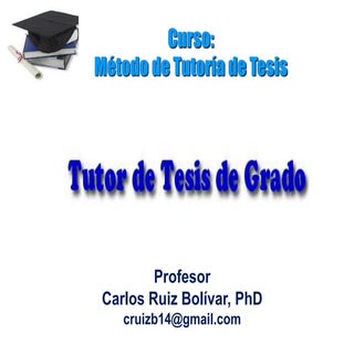 Tutor de Tesis de Grado