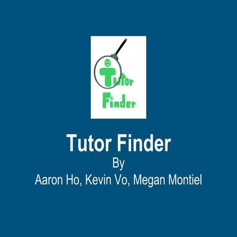 Tutor finder