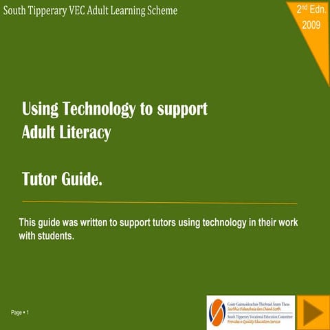 Tutor Guide 09