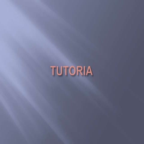 Tutoria