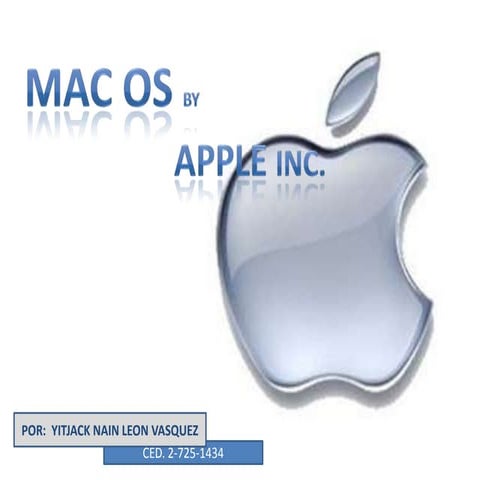 Presentacion mac apple | PPTX