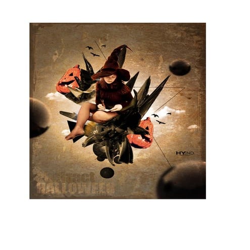 Abstract Halloween Tutorial