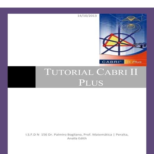 Tutorial Cabri II Plus