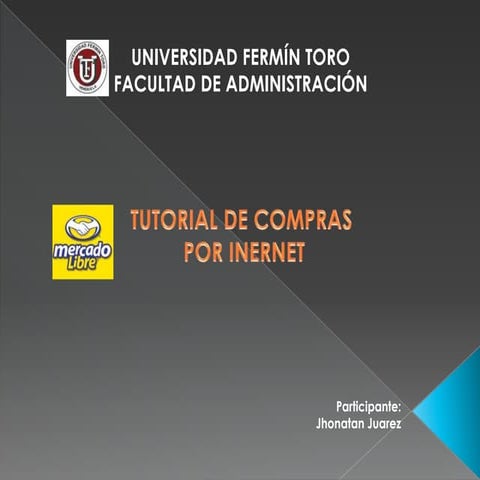 Tutorial Compras por Internet
