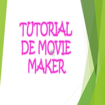 Tutorial Como hacer un Video paso a paso | PPT