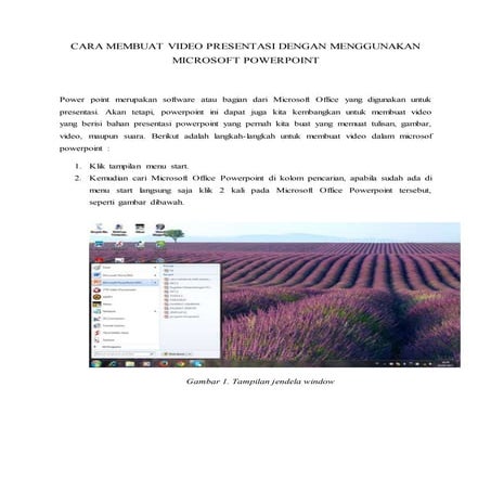 Tutorial membuat video menggunakan powerpoint