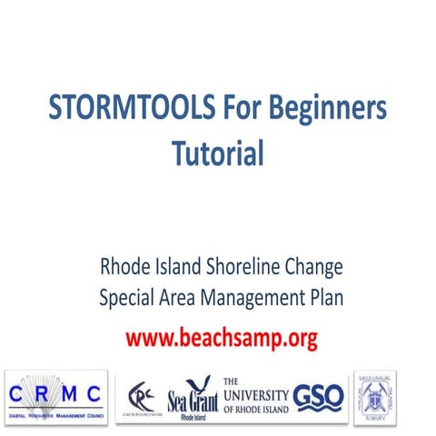 STORMTOOLS for Beginners