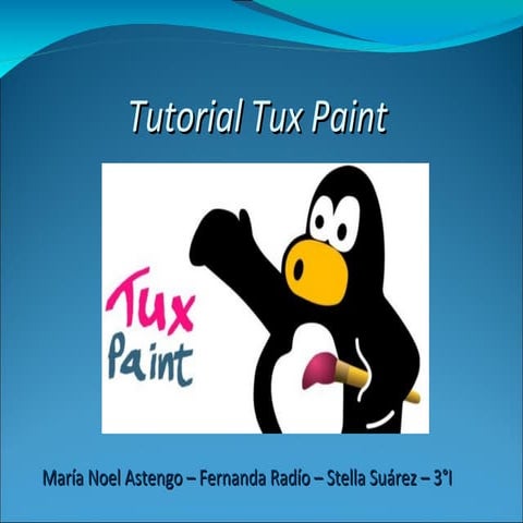 Tutorial Tux Paint | PPT