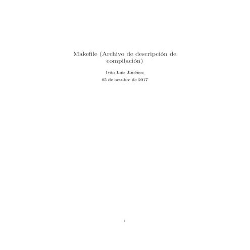 Ejemplo de Makefile en LINUX con lenguaje C compilando HolaMundo